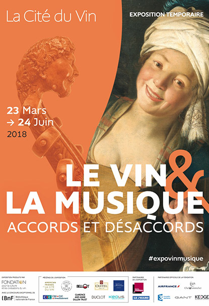 Exposition Le Vin & La Musique à la Cité du Vin à Bordeaux Exposition Le Vin & La Musique à la Cité du Vin à Bordeaux