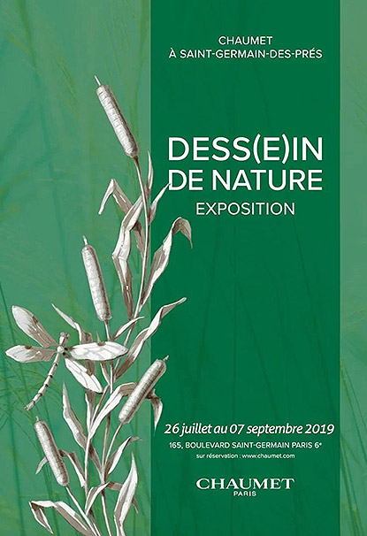 Exposition "Dess(e)in de Nature" à la Maison Chaumet à Paris Exposition "Dess(e)in de Nature" à la Maison Chaumet à Paris