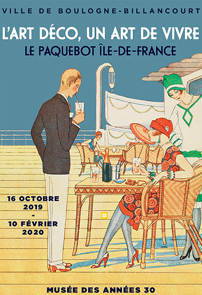 Exposition "L'Art Déco, un Art de Vivre" au Musée des Années 30 à Boulogne-Billancourt Exposition "L'Art Déco, un Art de Vivre" au Musée des Années 30 à Boulogne-Billancourt