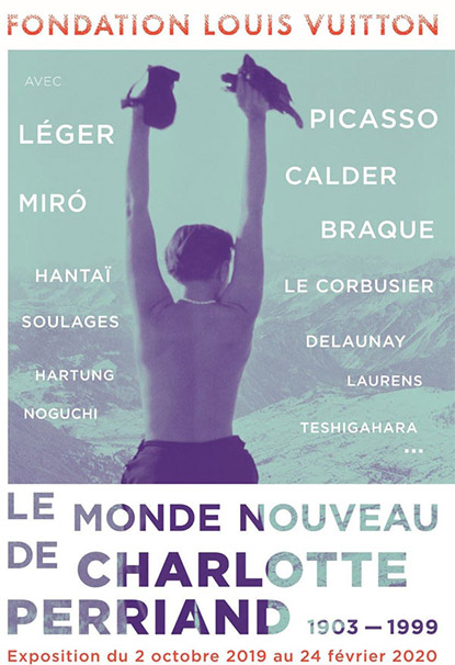 Exposition "Un Monde Nouveau de Charlotte Perriand (1903-1999)" à la Fondation Louis Vuitton à Paris Exposition "Un Monde Nouveau de Charlotte Perriand (1903-1999)" à la Fondation Louis Vuitton à Paris