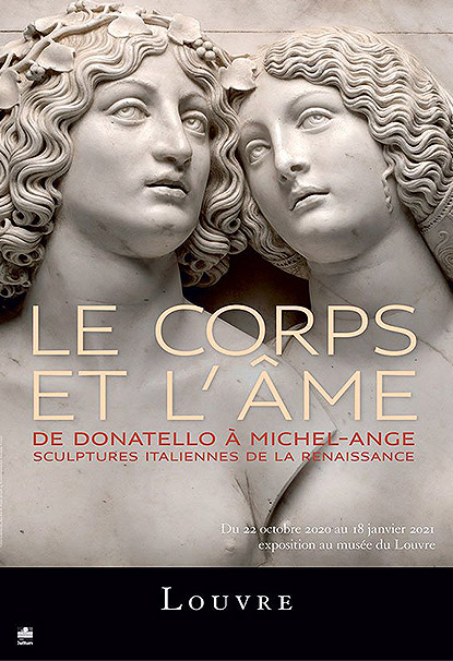 Exposition "Le Corps et l'Âme" au Musée du Louvre Hall Napoléon à Paris Exposition "Le Corps et l'Âme" au Musée du Louvre Hall Napoléon à Paris
