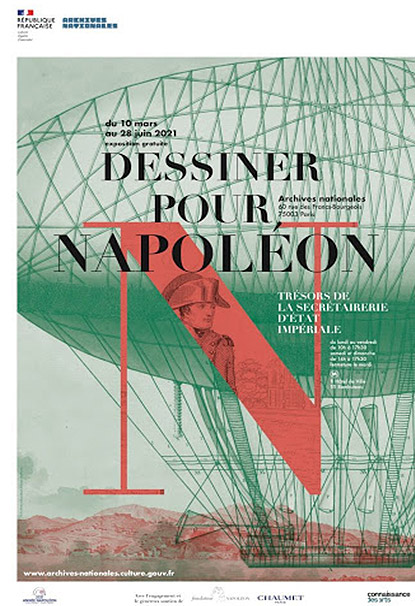 Exposition "Dessiner pour Napoléon" aux Archives Nationales à Paris Exposition "Dessiner pour Napoléon" aux Archives Nationales à Paris