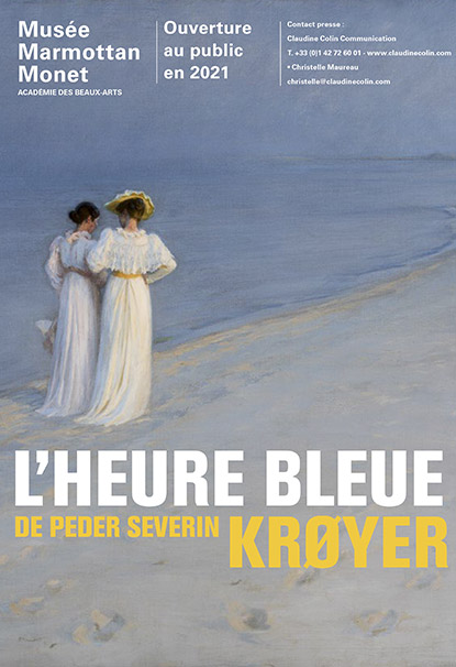 Exposition "L'heure bleue de Kroyer" au Musée Marmottan-Monet à Paris Exposition "L'heure bleue de Kroyer" au Musée Marmottan-Monet à Paris